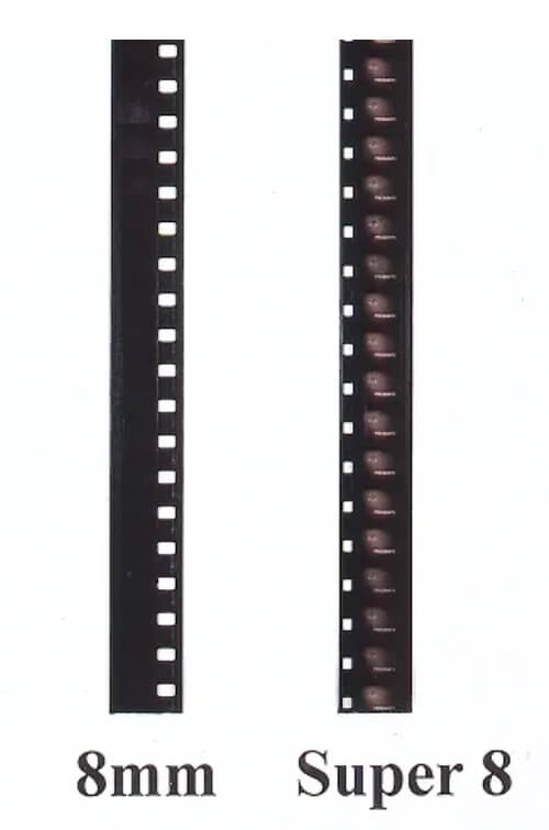 8mm film en super8